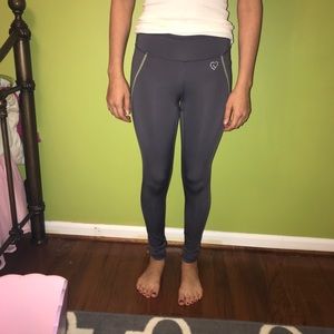 Justice gray leggings